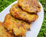 Hình bước làm 5 của món Chả tôm quinoa - rau củ