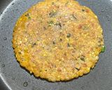 A picture of step 4 of Leftover Ka Makeover Protein Pack Paratha 🫓 (Pudi).