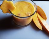 A picture of step 3 of Mango milkshake.