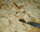 A picture of step 2 of Grape Leaf Fatteh.