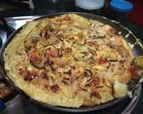 Potato eggs omelette recipe step 4 photo