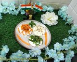 तिरंगा भाखरी पिज़्ज़ा रेसिपी चरण 4 फोटो