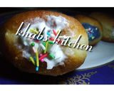 A picture of step 10 of Super soft filled and glazed doughnut.