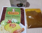 Foto langkah ke 1 dari resep Nasi kuning magic com simple.