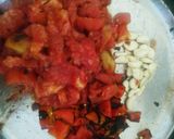 A picture of step 2 of Fire roasted Tomato & Fresh red chillies chutney.