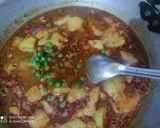 A picture of step 4 of Dhaba Style Aaloo Matar Tamatar ki Sabji.
