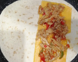 Foto del paso 4 de la receta: Piadina de queso y pollo al toque de couscous