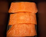 A picture of step 1 of Salmon Teriyaki in AirFryer.