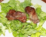Foto del paso 16 de la receta Saltimboca rellenos con jamón crudo y hojas de salvia en reducción de vino tinto