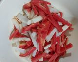 A picture of step 1 of Instant Gajar mooli pickle.
