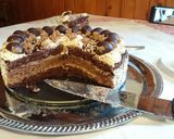 Mozart torta recept fázis 5 fotója