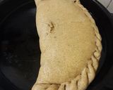 Foto del paso 11 de la receta: Calzone de choclo con harina integral🌽🌽