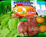 Foto langkah ke 1 dari resep Mie Nyemek Creamy Full Daging.