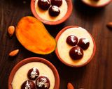 A picture of step 6 of Gulab Jamun in Mango Rabdi.