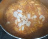 A picture of step 6 of Meatballs with Cuttlefish and Shrimp Tails.