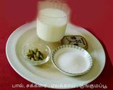 A picture of step 1 of Delicious rice dumplings in milk sweetened with sugar (Paal kozhukattai in Tamil).