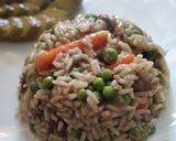 Zöldséges májas rizottó recept fázis 3 fotója