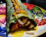 Foto del paso 2 de la receta: WRAPS🌯Ultrarapidísimos...!🥕🌶️🍅🧅🥒