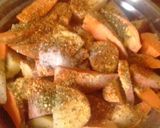 Foto del paso 2 de la receta: Papas y boniatos rústicos sin horno