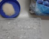 藍莓冰沙的食譜步驟1照片