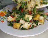 Foto langkah ke 7 dari resep Oseng tahu + kacang panjang.