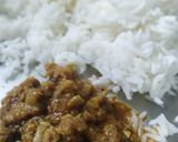 A picture of step 4 of Mutton Keema.