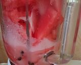عکس مرحله 2 از دستور آب هندوانه هسته دار🍉خنک