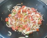 A picture of step 3 of Bhindi Do Pyaaza.