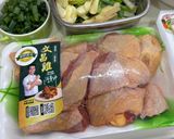 豆腐燒雞的食譜步驟1照片