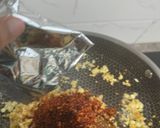 Gambar langkah 4 resipi Bendi Sambal Kering.