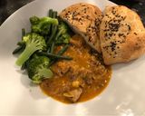 A picture of step 4 of Mackerel Thai Red Curry.