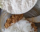 Φωτογραφία βήματος 3 της συνταγής Μπισκότα βρώμης με σοκολάτα