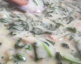 Foto del paso 6 de la receta Espaguetis con espinacas y bacon