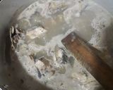 A picture of step 2 of Yam pepper soup with croaker fish.