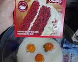 Foto del paso 2 de la receta: Redvelvet flan 🍮😋