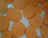A picture of step 3 of Super easy sweet potato chips.