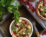 Letnie mini quiche z bobem, kurkami i porzeczką krok przepisu 1 zdjęcie