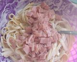 Foto del paso 5 de la receta: Spaghetti con crema y mayonesa