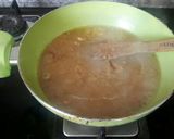 A picture of step 1 of Desi Halwa.