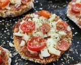 Foto del paso 4 de la receta: 💫Milanesas de calabaza a la napolitana 💫 Horneadas 💫 Salvado de avena y semillas 💫
