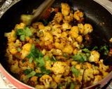A picture of step 6 of Gobhi Tomato Sabzi (cauliflower tomato veg).