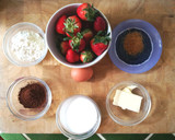 Foto del paso 1 de la receta: Creps negros de fresas 🍓🍫