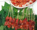 Foto langkah ke 4 dari resep 33. Sate Daging Sapi Pedass.