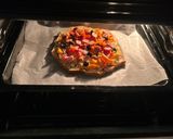 Hình bước làm 3 của món Pizza Sandwich