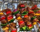 A picture of step 5 of Beef kebab.