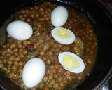 A picture of step 5 of White chanay eggs.