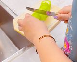 Hình bước làm 1 của món Canh bí đao tàu hủ trứng muối