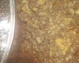 A picture of step 8 of Gobhi keema.