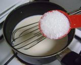 A picture of step 6 of Mango Panna Cotta.