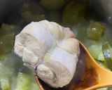 Foto del paso 1 de la receta: Crema de zucchini y pollo